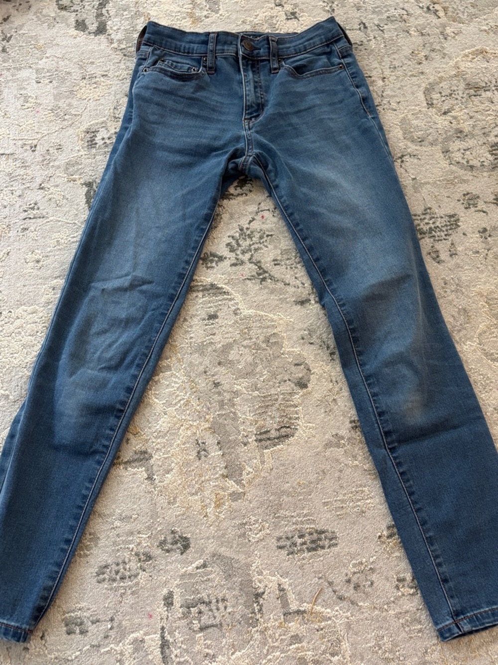 Aeropostale Women's Skinny Jeans - Dark Blue Wash